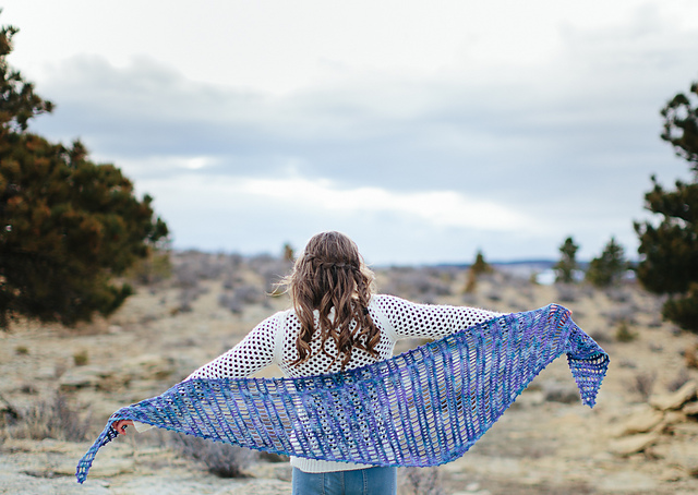 Open Sky Shawl