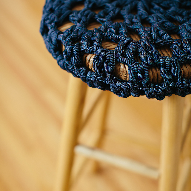 Motif Stool Cover