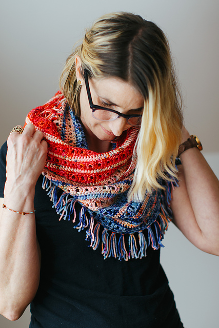 Yarn Patch Cowl