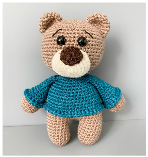 The Friendly Bear in a Sweater
