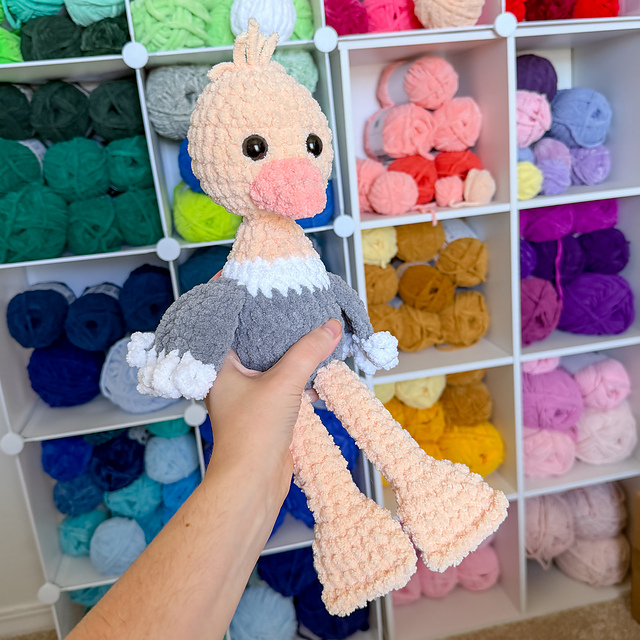 Plush Ostrich