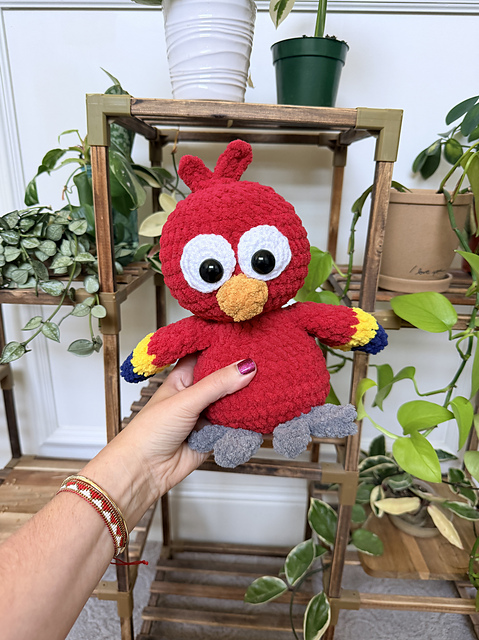 Plush Tropical Bird