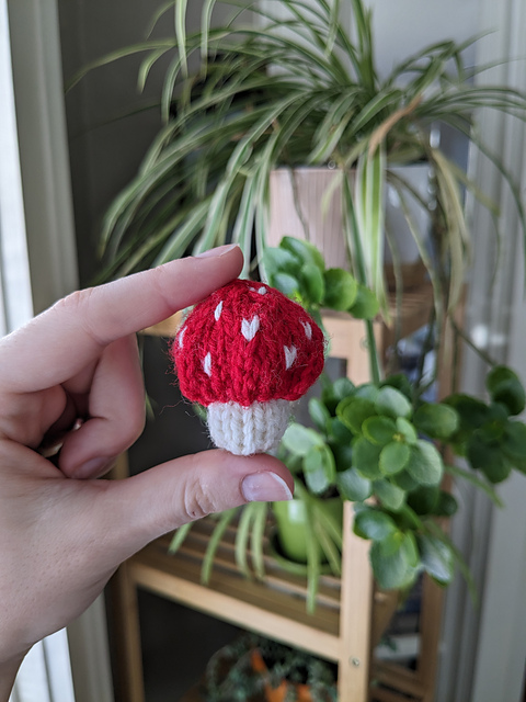 Knitted Toadstool
