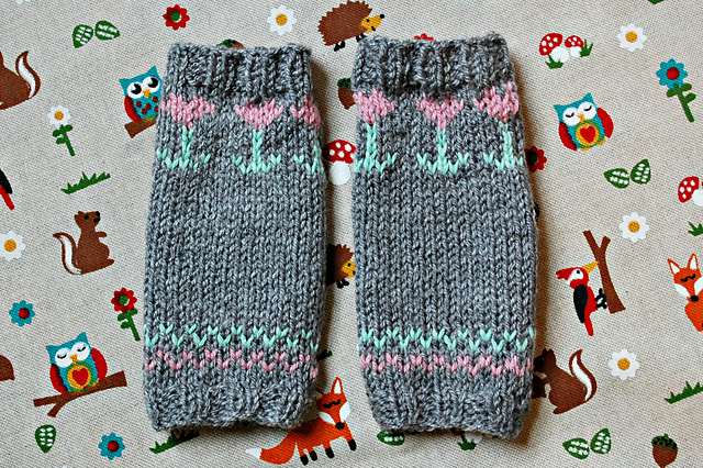 Mother's Tulip Mittens