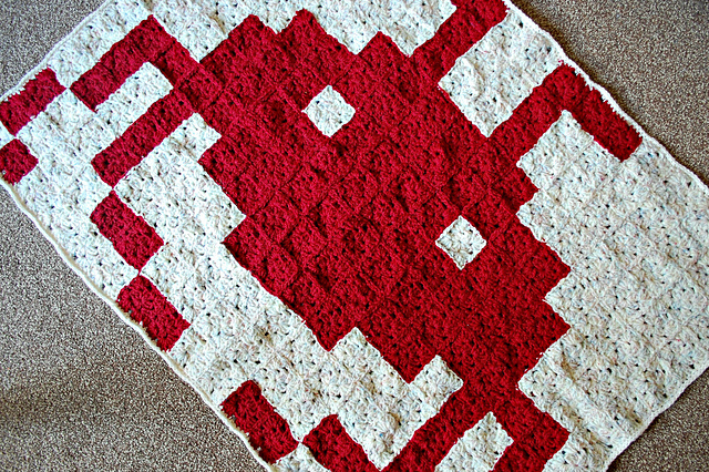 Space Invaders Baby Blanket