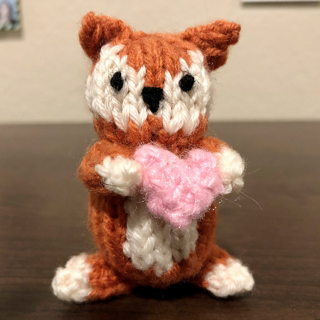Valentine's Day Fox