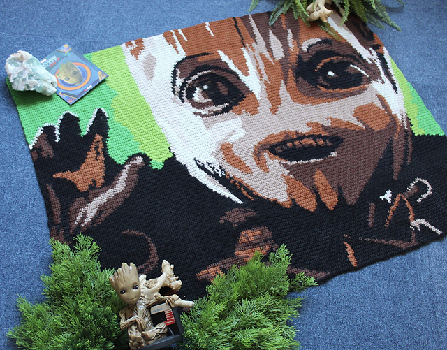 Baby Groot portrait
