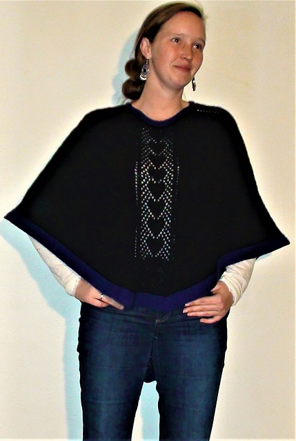 Hjerteponcho