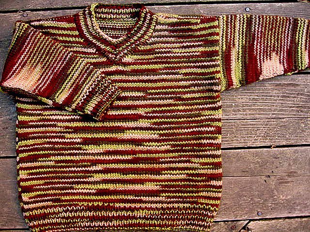 Classic Garment: V Neck Pullover