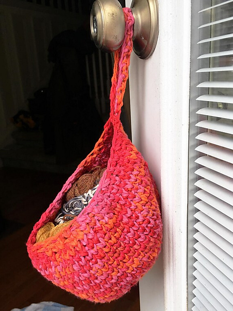 I Can't Believe It's Not Knit Hanging Basket