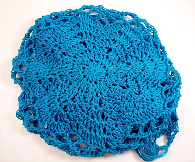 Flower-Bottom Market Bag