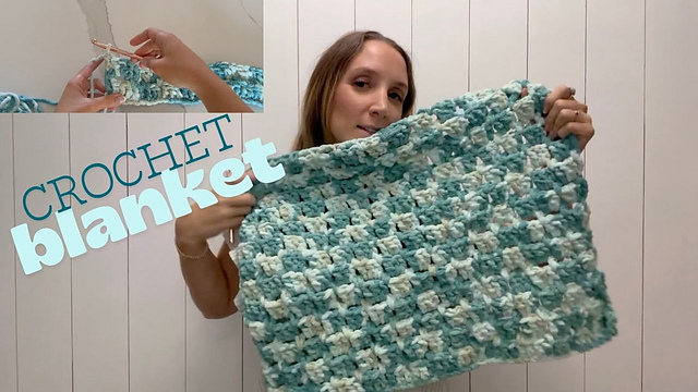 Fun + Fast Crochet Blanket