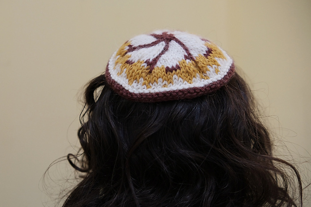 Apples and Honey Kippah