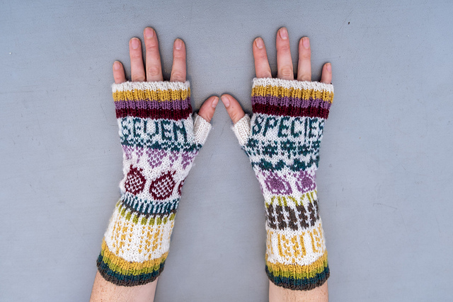 Seven Species Mitts