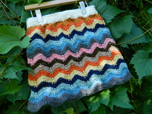 Chevron Skirt