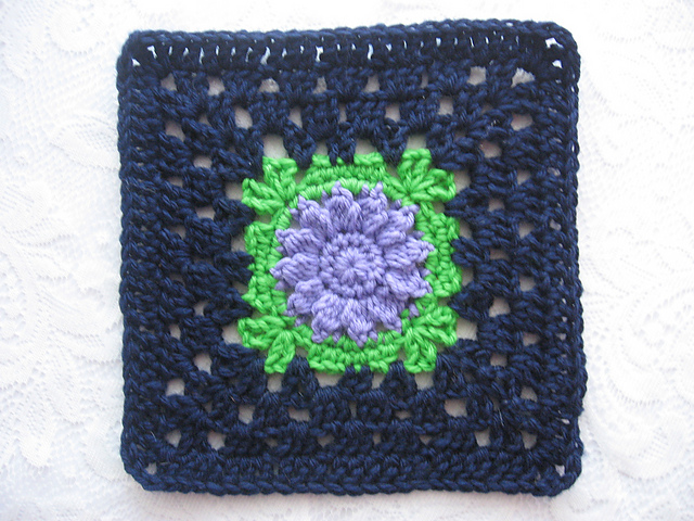 Multi Stitch Granny Square