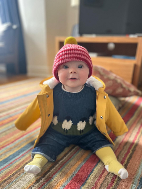 Child Sheep Hat and Jumper