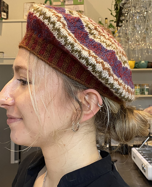 Beret designed for The People's Friend