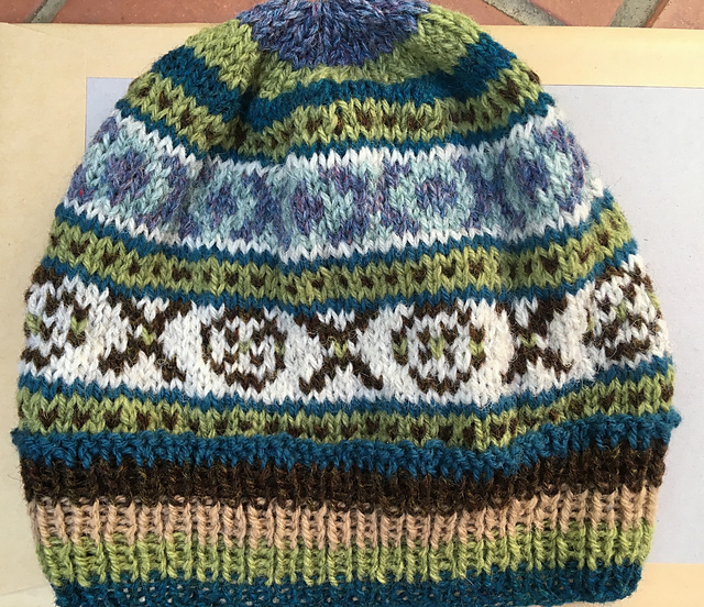 Unisex Fair isle Hat