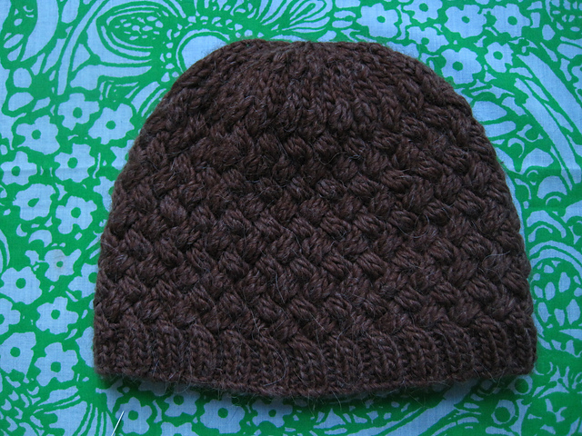 Woven Cable Beanie