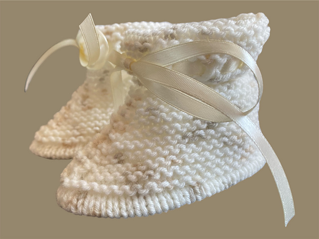 Tuck Fold Baby Booties
