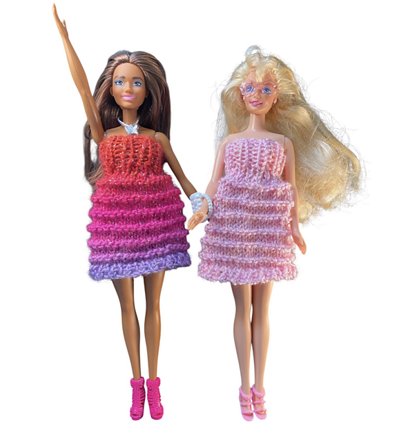 Easy Teenage Doll Party Dress