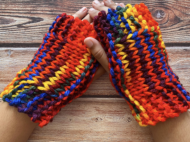 Bright Spark Mitts