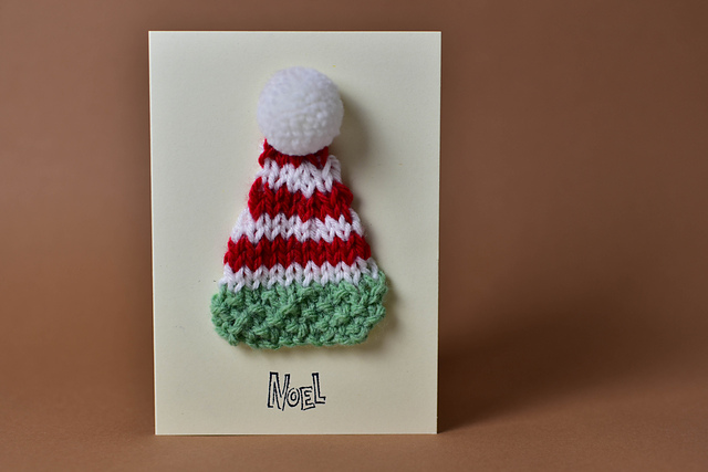 Christmas card topper
