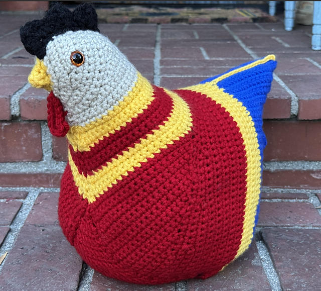 Emotional Support Chickenยฎ (Crochet)