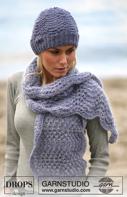 0-414 Hat in wavy pattern