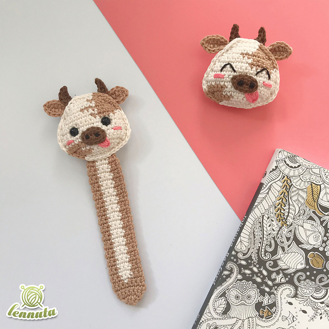 Cow Bookmark