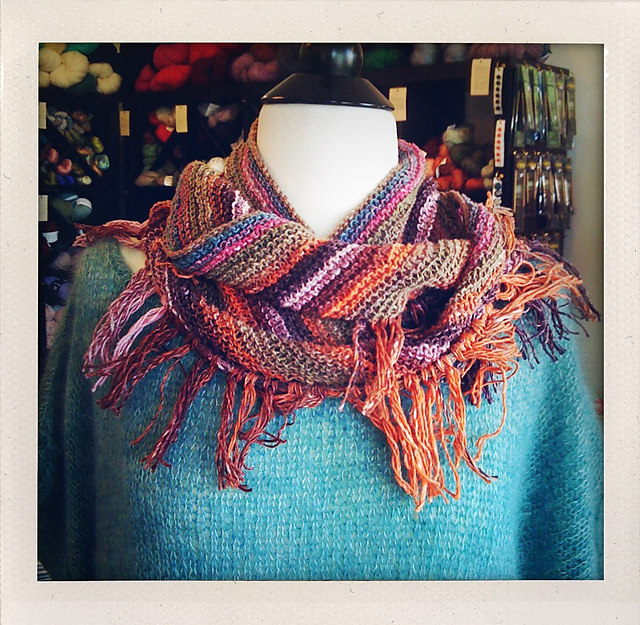 My First Triangle Scarf