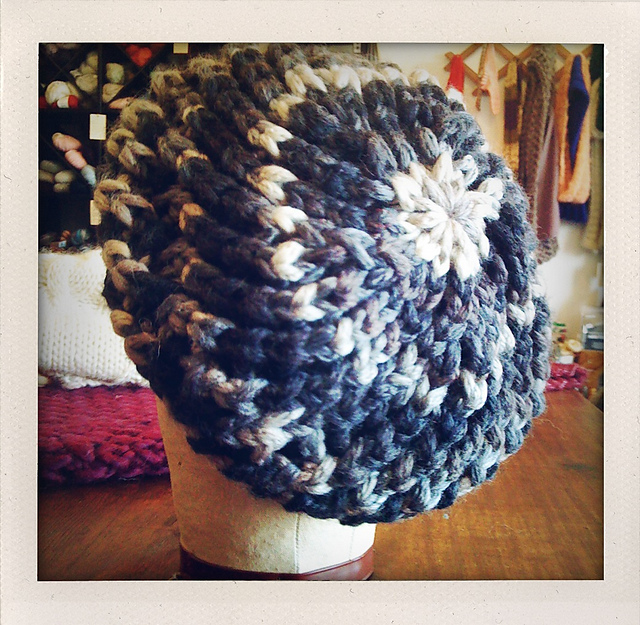 Lacy Beret: Chunky Edition