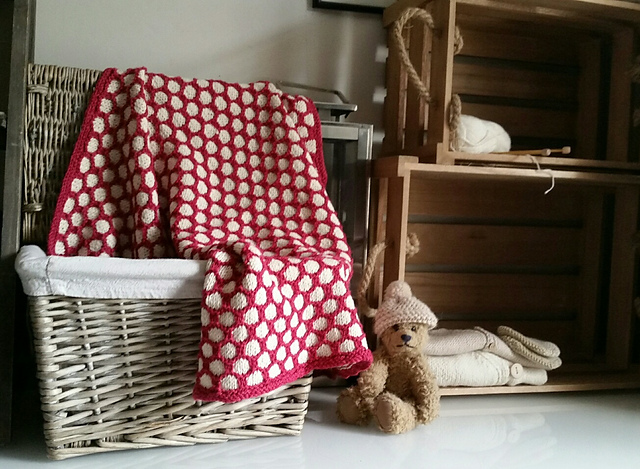 Polkadot Baby Blanket