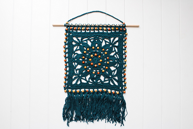 Blossoming Boho Wall Hanging