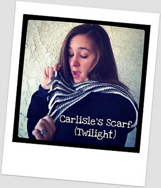 Carlisle Cullen's Baseball Scarf