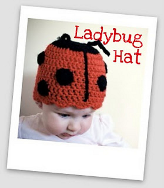 Ladybug Beanie