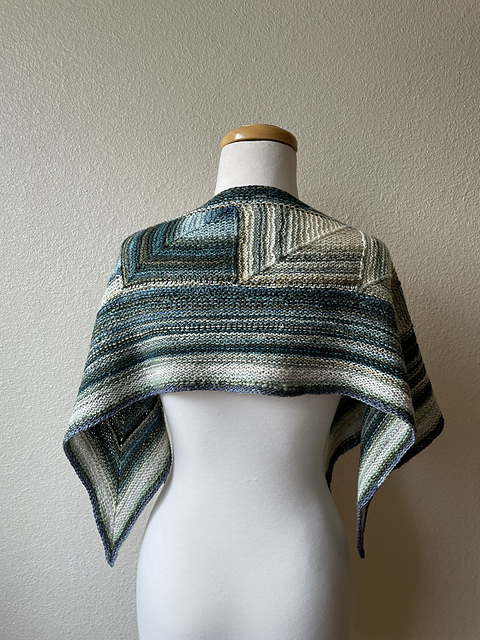 Rock Salt Shawl.