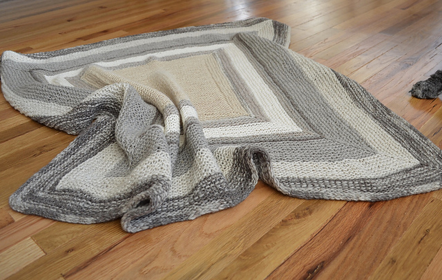 Garter Square Blanket