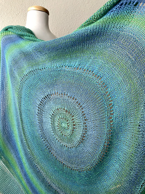 Planispiral Shawl