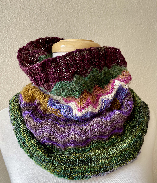 9-Stitch Chevron Cowl