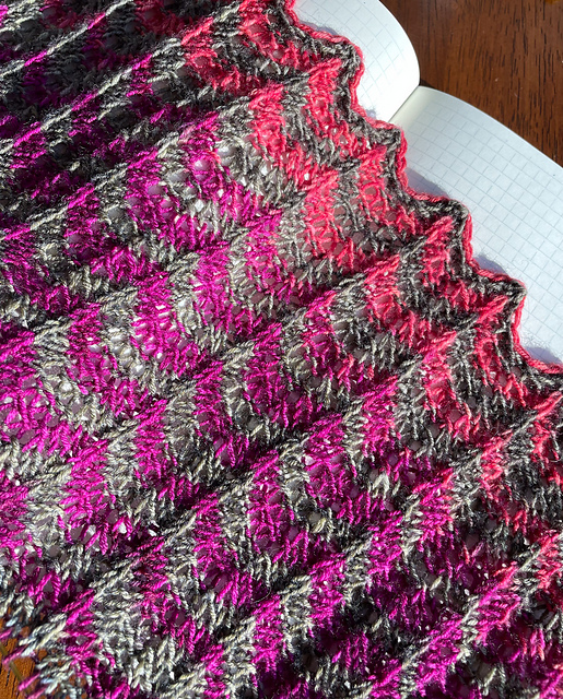 Ravelry: Chevron Rib Scarf pattern by Nick Davis