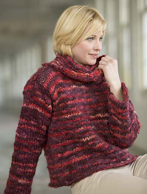 Tigress Cowl Neck Pullover