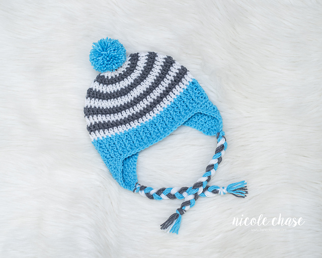Ravelry: Spirit Earflap Hat pattern by Nicole Chase