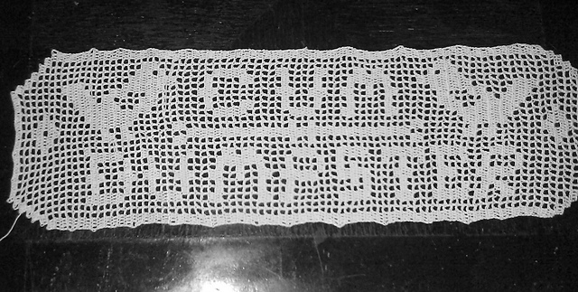 C*m Dumpster doily