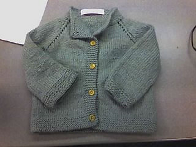 Doodlebug Raglan Sweater for Baby