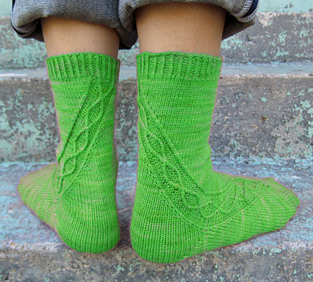Winding Road Socks
