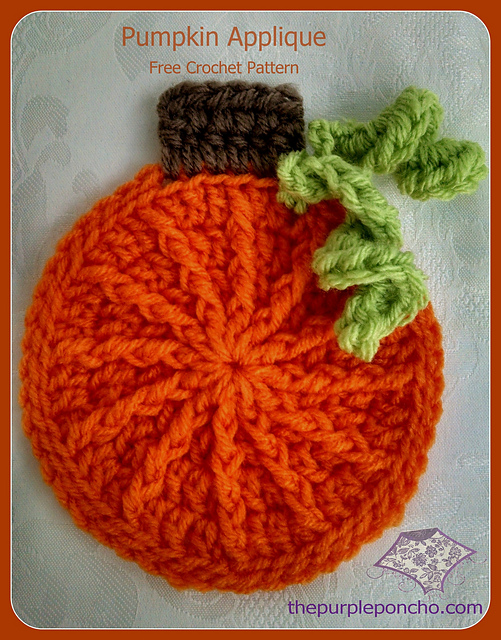 Cute Pumpkin Applique