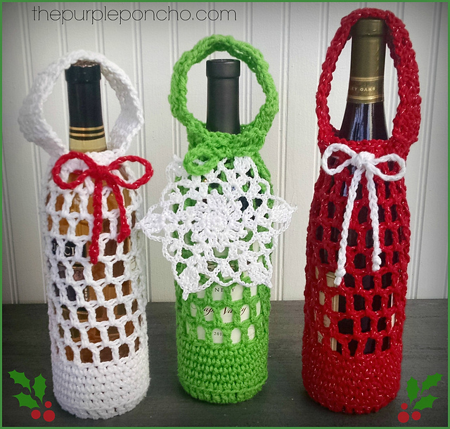 Festive Bottle Cozy