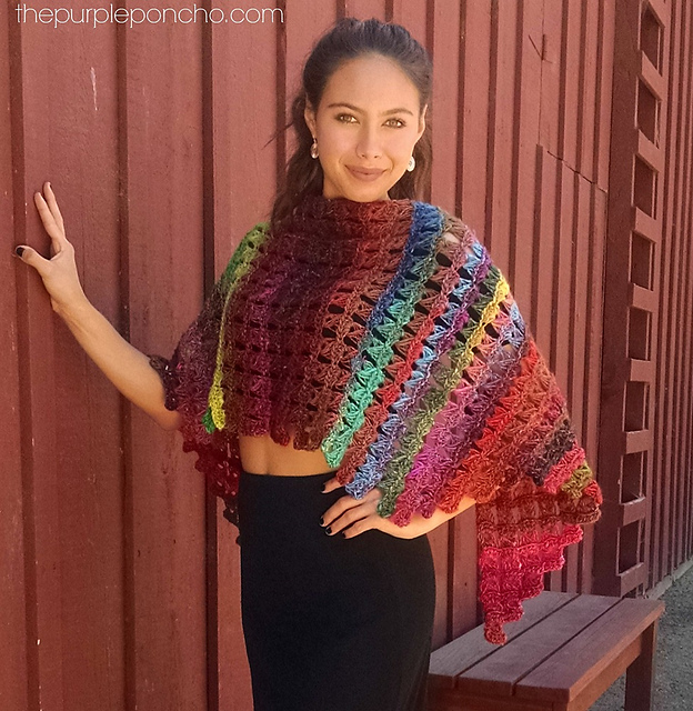 broomstick lace shawl